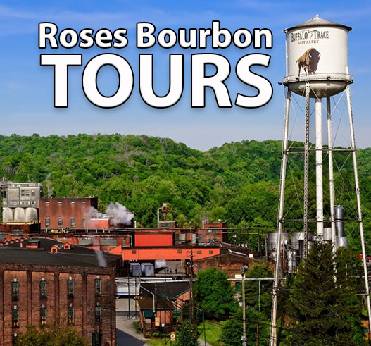 Rose's Pub offers Luxury Bourbon Trail Tours of Buffalo Trace here in Frankfort, KY