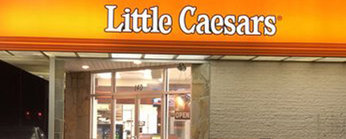 Little Caesars Pizza next to Roses Pub in Frankfort, KY
